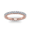 Load image into Gallery viewer, 2-ct.-princess-cut-diamond-classic-eternity-wedding-band-in-18K-rose-gold-FD123391PR_2.0MM_ANGLE5-NL-RG