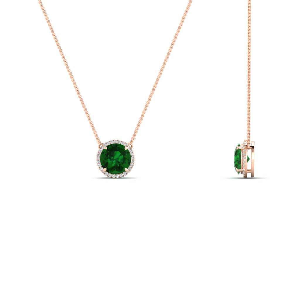 2-ctw-round-halo-diamond-anniversary-necklace-with-emerald-in-FDPD10984GEMGR-2.00CT-NL-RG-CS