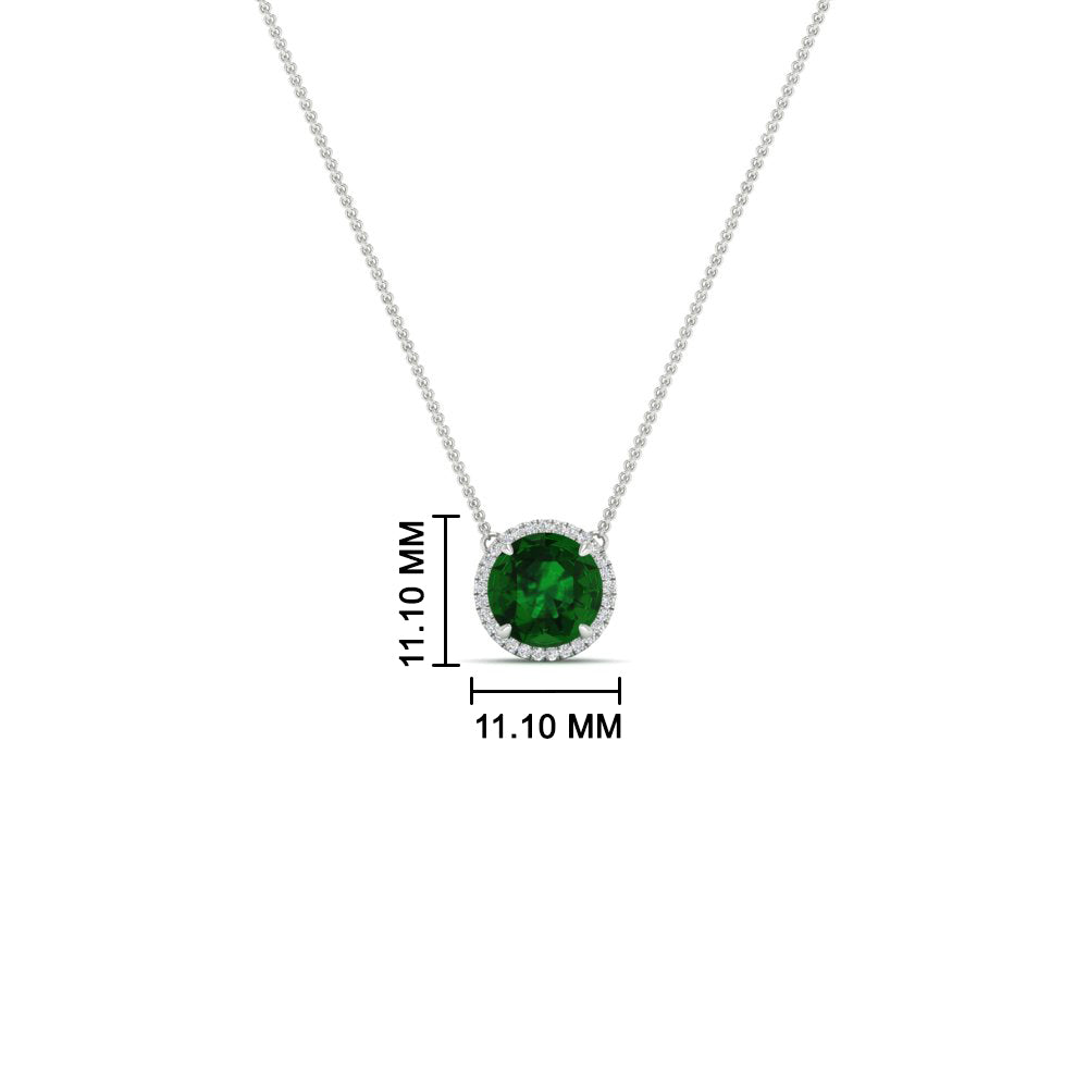 2-ctw-round-halo-diamond-anniversary-necklace-with-emerald-in-FDPD10984GEMGR-2.00CT-NL-WG-CS