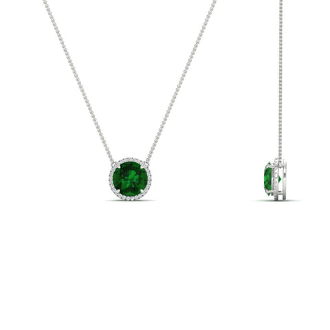 2-ctw-round-halo-diamond-anniversary-necklace-with-emerald-in-FDPD10984GEMGR-2.00CT-NL-WG-CS
