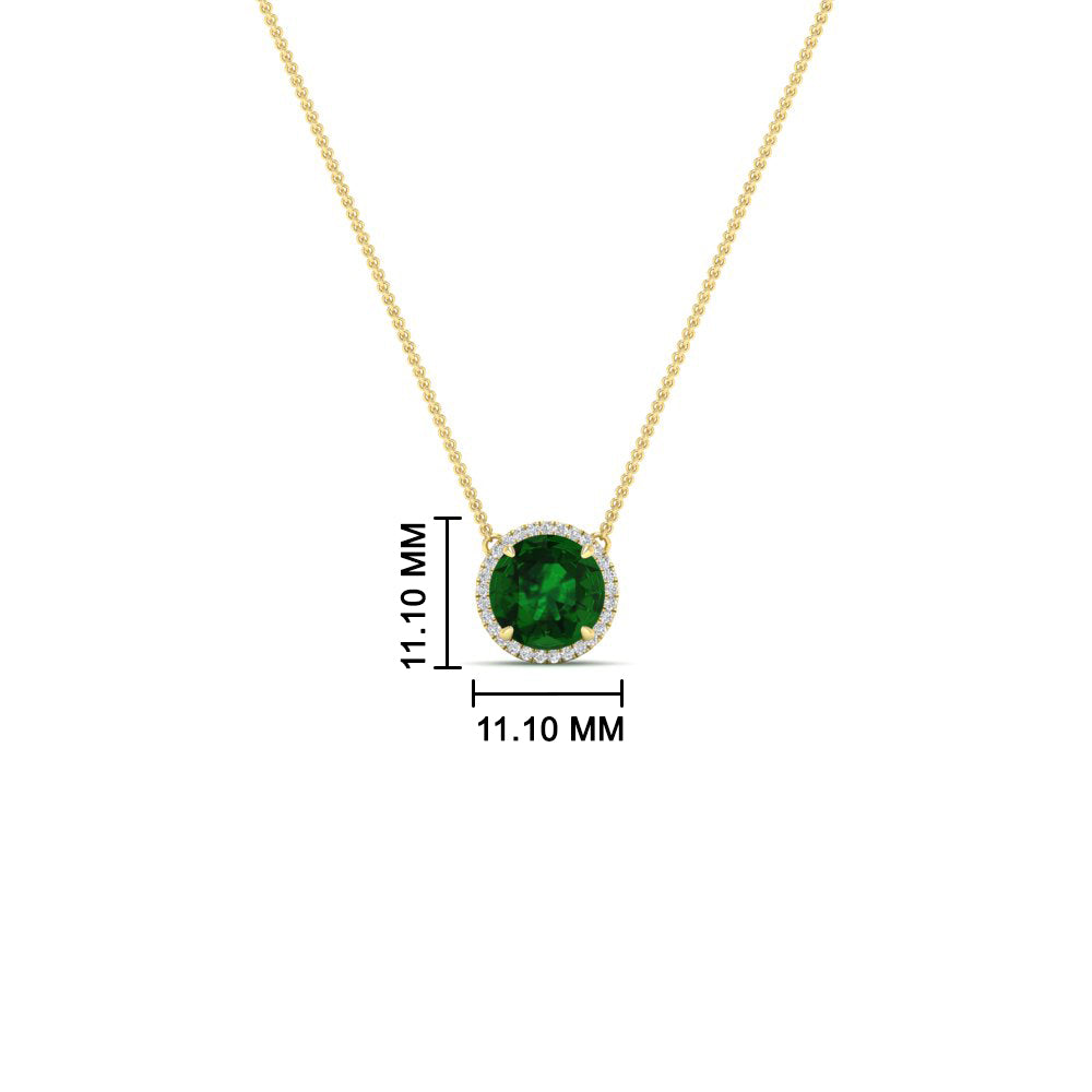 2-ctw-round-halo-diamond-anniversary-necklace-with-emerald-in-FDPD10984GEMGR-2.00CT-NL-YG-CS