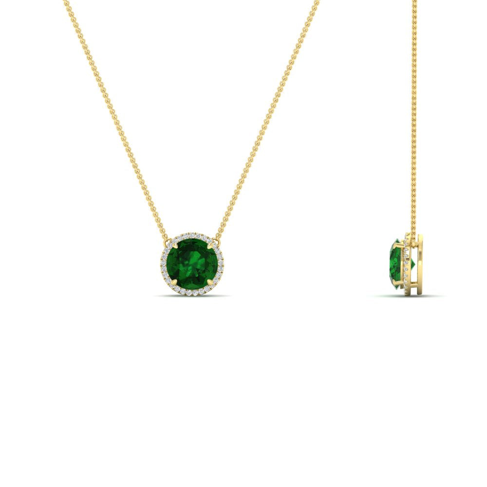 2-ctw-round-halo-diamond-anniversary-necklace-with-emerald-in-FDPD10984GEMGR-2.00CT-NL-YG-CS