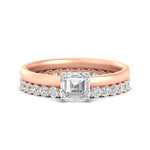 Load image into Gallery viewer, 2-mm-asscher-cut-solitaire-ring-with-eternity-band-in-rose-gold-fdens11590assleep-2.00mm-nl-rg_2c2949df-bd66-42c4-8a43-7a3b7937ce19.jpg?v=1760333122