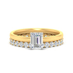 Load image into Gallery viewer, 2-mm-emerald-cut-solitaire-ring-with-eternity-band-in-yellow-gold-fdens11590emsleep-2.00mm-nl-yg_c0799e31-7394-40e7-bc5d-d1cba612cd12.jpg?v=1760334060
