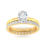 Load image into Gallery viewer, 2-mm-oval-shaped-solitaire-ring-with-eternity-band-in-yellow-gold-fdens11590ovangle5-2.00mm-nl-yg_8230a22a-32a3-4ce8-89d4-30f67f8360a7.jpg?v=1760334635
