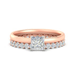 Load image into Gallery viewer, 2-mm-princess-cut-solitaire-ring-with-eternity-band-in-rose-gold-fdens11590prsleep-2.00mm-nl-rg.jpg?v=1760332257
