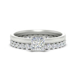 Load image into Gallery viewer, 2-mm-princess-cut-solitaire-ring-with-eternity-band-in-white-gold-fdens11590prsleep-2.00mm-nl-wg.jpg?v=1759297169
