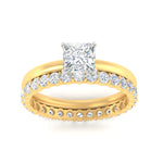Load image into Gallery viewer, 2-mm-princess-cut-solitaire-ring-with-eternity-band-in-yellow-gold-fdens11590prangle5-2.00mm-nl-yg.jpg?v=1760332257
