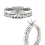 Load image into Gallery viewer, 2-mm-semi-mount-solitaire-ring-with-eternity-band-in-white-gold-fdens11590smangle3-2.00mm-nl-wg.jpg?v=1759297266
