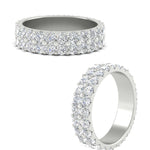 Load image into Gallery viewer, 2-row-diamond-eternity-ring-2.50-carat-in-white-gold-FD11378B-2.50CT-NL-WG
