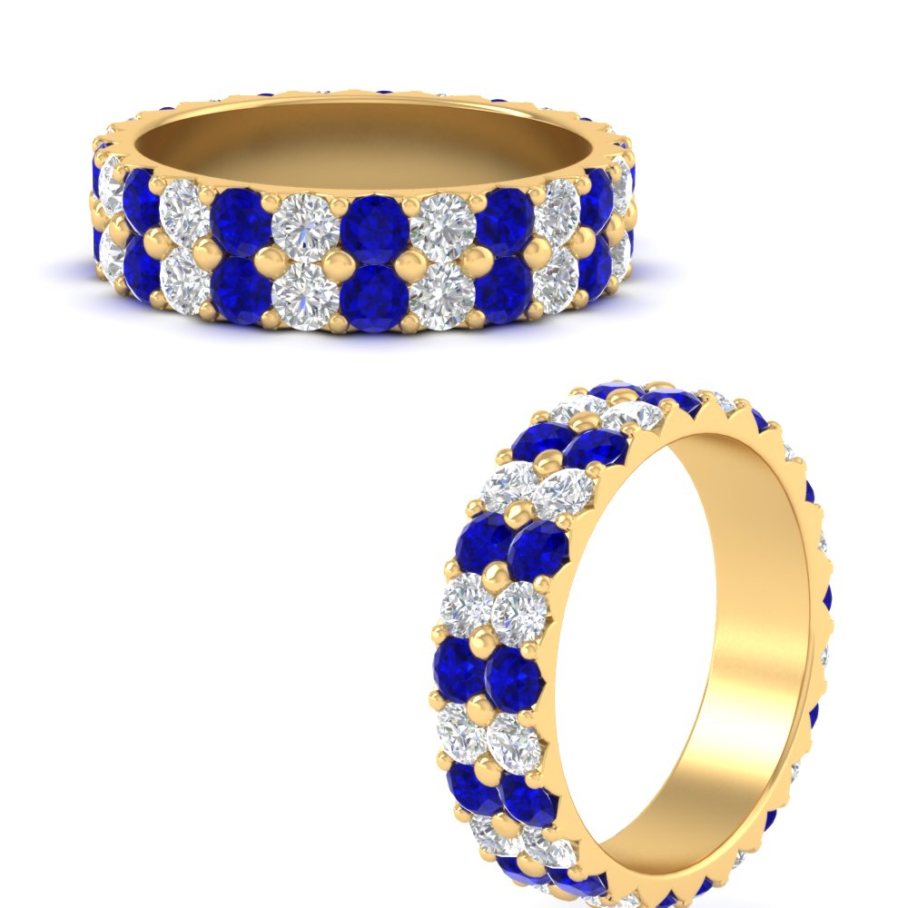 2-row-diamond-eternity-ring-2.50-carat-with-sapphire-in-yellow-gold-FD11378BGSABL-2.50CT-NL-YG