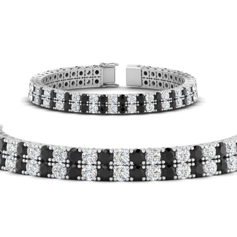 2-row-round-tennis-bracelet-with-black-diamond-in-white-gold-FDBRC9701GBLACKANGLE1-NL-WG