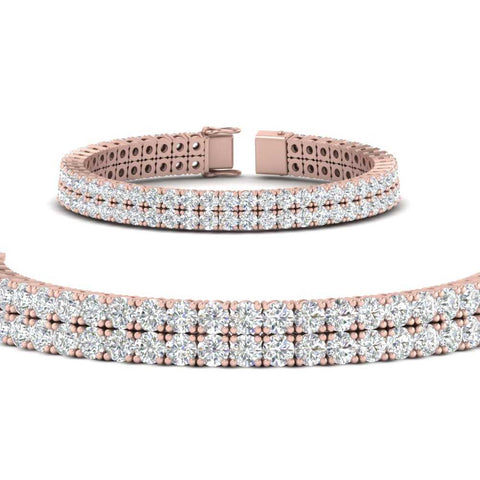 2-row-round-tennis-diamond-bracelet-in-rose-gold-FDBRC9701ANGLE1-NL-RG