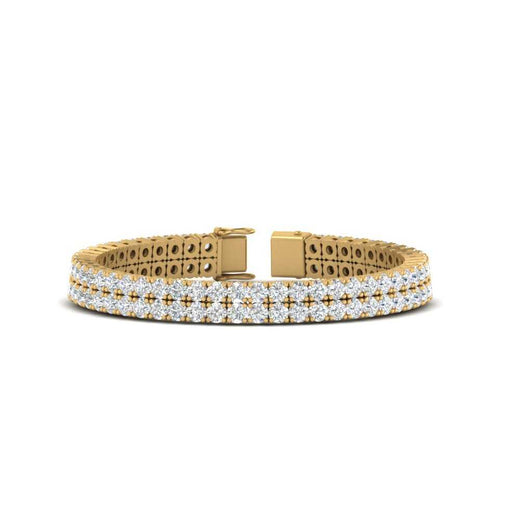 2-row-round-tennis-diamond-bracelet-in-yellow-gold-FDBRC9701-NL-YG