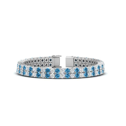 2-row-round-tennis-diamond-bracelet-with-blue-topaz-in-white-gold-FDBRC9701GICBLTO-NL-WG