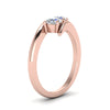 Load image into Gallery viewer, 2-stone-crossover-ring-in-14K-rose-gold-FD8019ROR-NL-RG