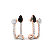2-stone-diamond-hoop-with-black-diamond-earring-in-fd-ear11536gblackangle2-nl-rg