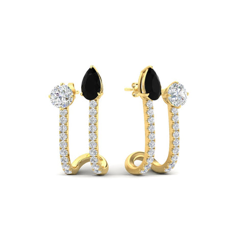 2-stone-diamond-hoop-with-black-diamond-earring-in-fd-ear11536gblackangle2-nl-yg