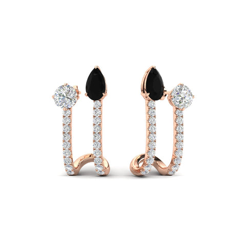 2-stone-diamond-hoop-with-black-diamond-earring-in-rose-gold-fdear11536gblackangle1-nl-rg
