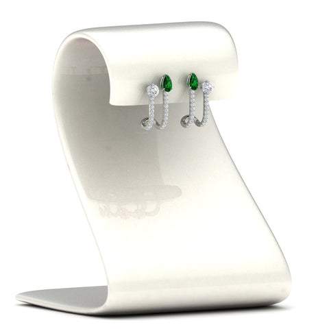 2-stone-diamond-hoop-with-emerald-earring-in-white-gold-fdear11536gemgrstand-nl-wg