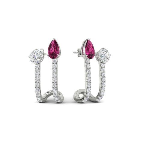 2-stone-diamond-hoop-with-pink-sapphire-earring-in-fd-ear11536gsadrpiangle2-nl-wg