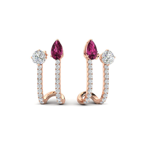 2-stone-diamond-hoop-with-pink-sapphire-earring-in-rose-gold-fdear11536gsadrpiangle1-nl-rg