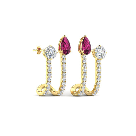 2-stone-diamond-hoop-with-pink-sapphire-earring-in-yellow-gold-fdear11536gsadrpiangle4-nl-yg