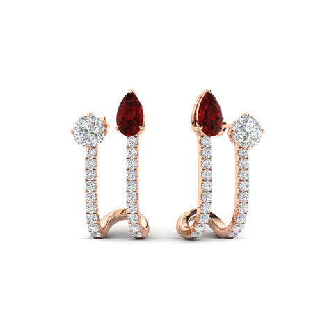 2-stone-diamond-hoop-with-ruby-earring-in-rose-gold-fdear11536grudrangle1-nl-rg