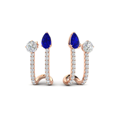 2-stone-diamond-hoop-with-sapphire-earring-in-rose-gold-fdear11536gsablangle1-nl-rg