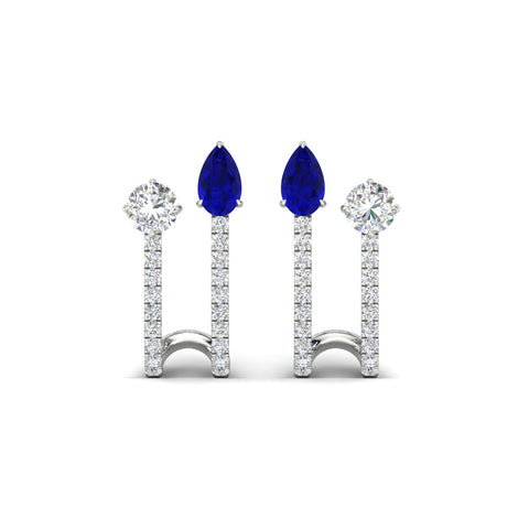 2-stone-diamond-hoop-with-sapphire-earring-in-white-gold-fdear11536gsablangle3-nl-wg