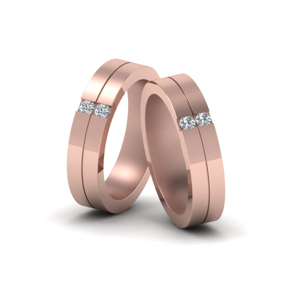 2-stone-diamond-unisex-wedding-bands-in-14K-rose-gold-FDLG1052B-NL-RG