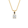 Load image into Gallery viewer, 2-stone-round-black-diamond-solitaire-diamond-pendant-in-FDPD11010GBLACK-NL-YG