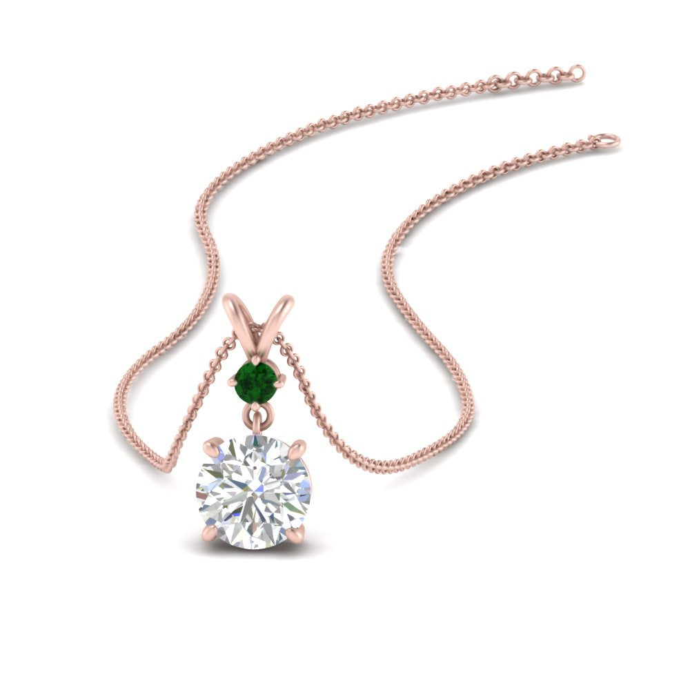2-stone-round-emerald-solitaire-diamond-pendant-in-FDPD11010GEMGR-NL-RG
