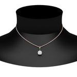 Load image into Gallery viewer, 2-stone-round-emerald-solitaire-diamond-pendant-in-FDPD11010GEMGR-NL-RG
