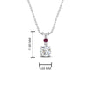 Load image into Gallery viewer, 2-stone-round-pink-sapphire-solitaire-diamond-pendant-in-FDPD11010GSADRPI-NL-WG