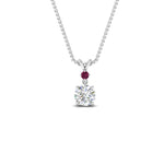 Load image into Gallery viewer, 2-stone-round-pink-sapphire-solitaire-diamond-pendant-in-FDPD11010GSADRPI-NL-WG
