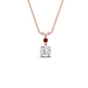Load image into Gallery viewer, 2-stone-round-ruby-solitaire-diamond-pendant-in-FDPD11010GRUDR-NL-RG
