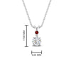 Load image into Gallery viewer, 2-stone-round-ruby-solitaire-diamond-pendant-in-FDPD11010GRUDR-NL-WG