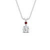 Load image into Gallery viewer, 2-stone-round-ruby-solitaire-diamond-pendant-in-FDPD11010GRUDR-NL-WG