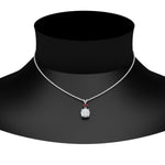 Load image into Gallery viewer, 2-stone-round-ruby-solitaire-diamond-pendant-in-FDPD11010GRUDR-NL-WG
