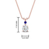 Load image into Gallery viewer, 2-stone-round-sapphire-solitaire-diamond-pendant-in-FDPD11010GSABL-NL-RG