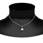 Load image into Gallery viewer, 2-stone-round-sapphire-solitaire-diamond-pendant-in-FDPD11010GSABL-NL-WG
