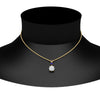 Load image into Gallery viewer, 2-stone-round-sapphire-solitaire-diamond-pendant-in-FDPD11010GSABL-NL-YG