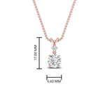Load image into Gallery viewer, 2-stone-round-solitaire-diamond-pendant-in-FDPD11010-NL-RG
