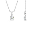 Load image into Gallery viewer, 2-stone-round-solitaire-diamond-pendant-in-FDPD11010-NL-WG