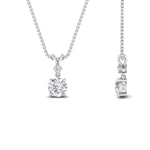 Load image into Gallery viewer, 2-stone-round-solitaire-diamond-pendant-in-FDPD11010-NL-WG
