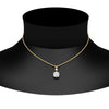 Load image into Gallery viewer, 2-stone-round-solitaire-diamond-pendant-in-FDPD11010-NL-YG