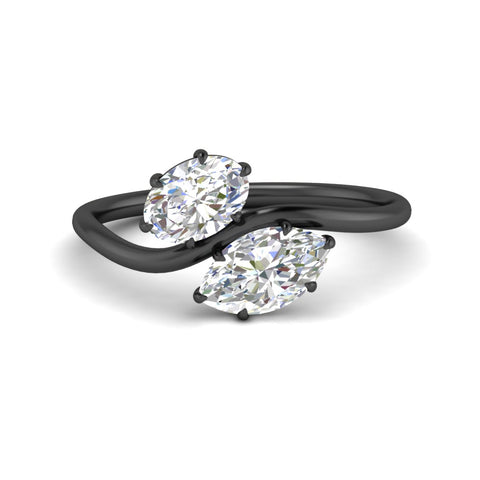 2-stone-swirl-engagement-ring-in-black-gold-fd11559r-nl-bg
