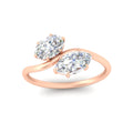Thumbnail 3 - 2-stone-swirl-engagement-ring-in-rose-gold-fd11559r-nl-rg