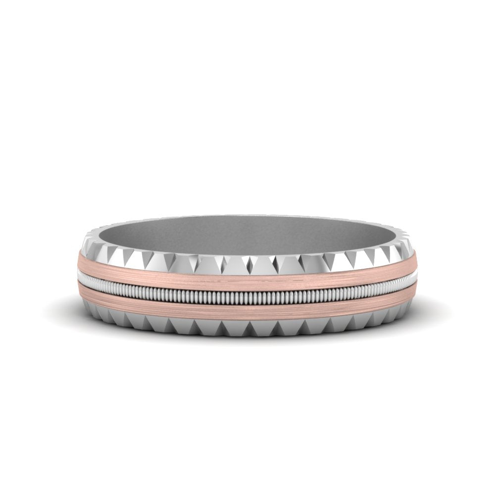 Milgrain Chiseled Band